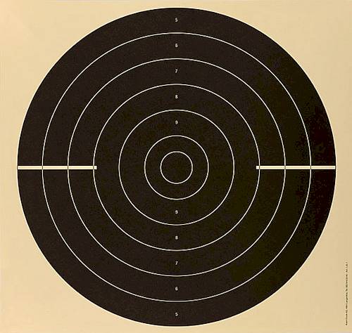 ISSF Schnellfeuerscheibe